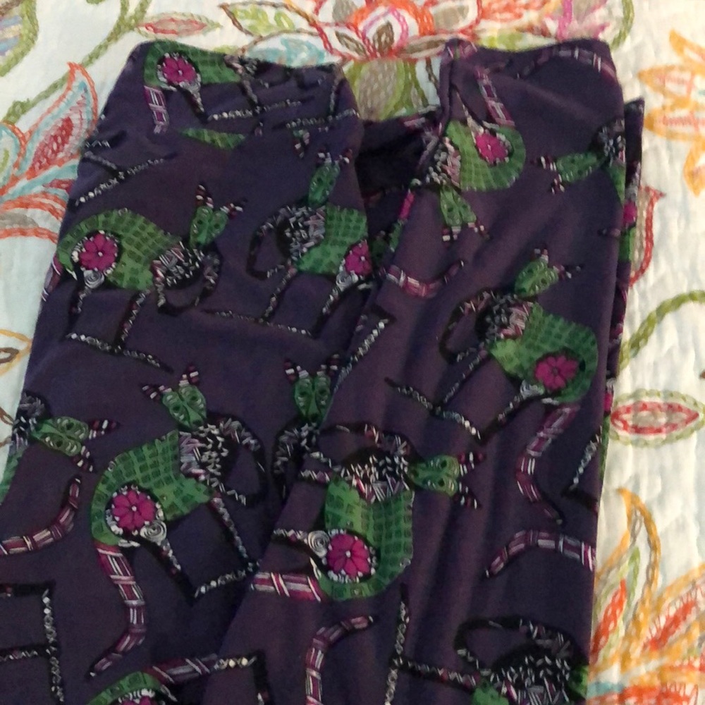 LuLaroe TC leggings worn only once